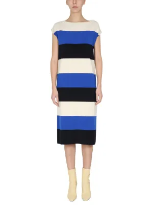 Woolrich Striped Midi Dress