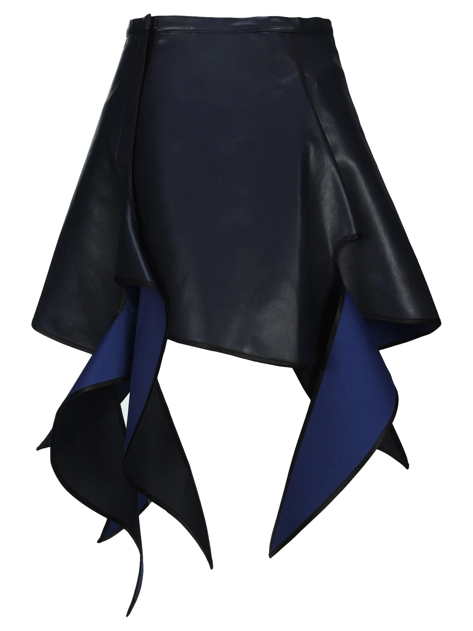 Y/Project Flame Asymmetric High Waist Mini Skirt